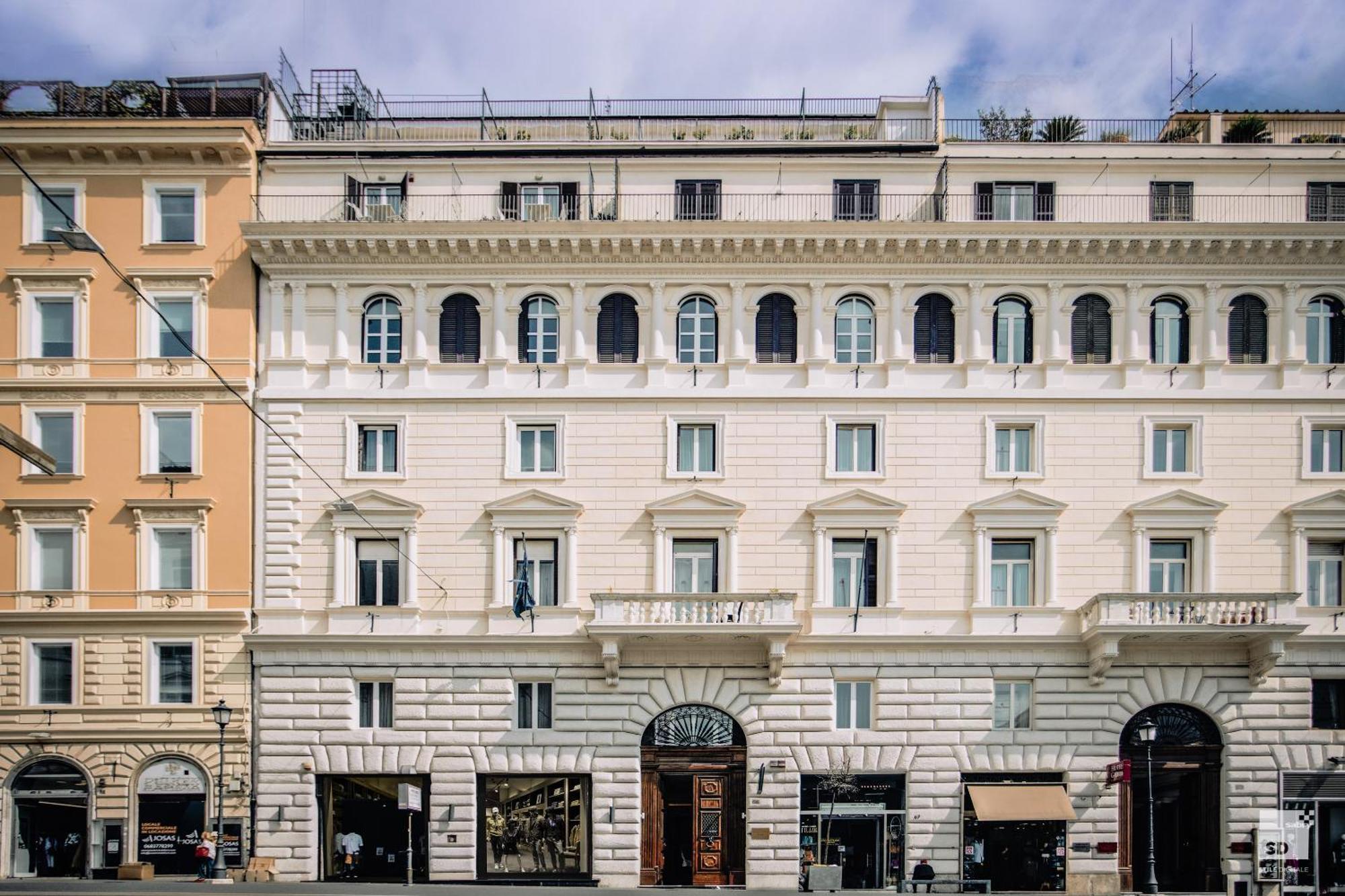 Hotel Boutique Nazionale Roma Exterior foto